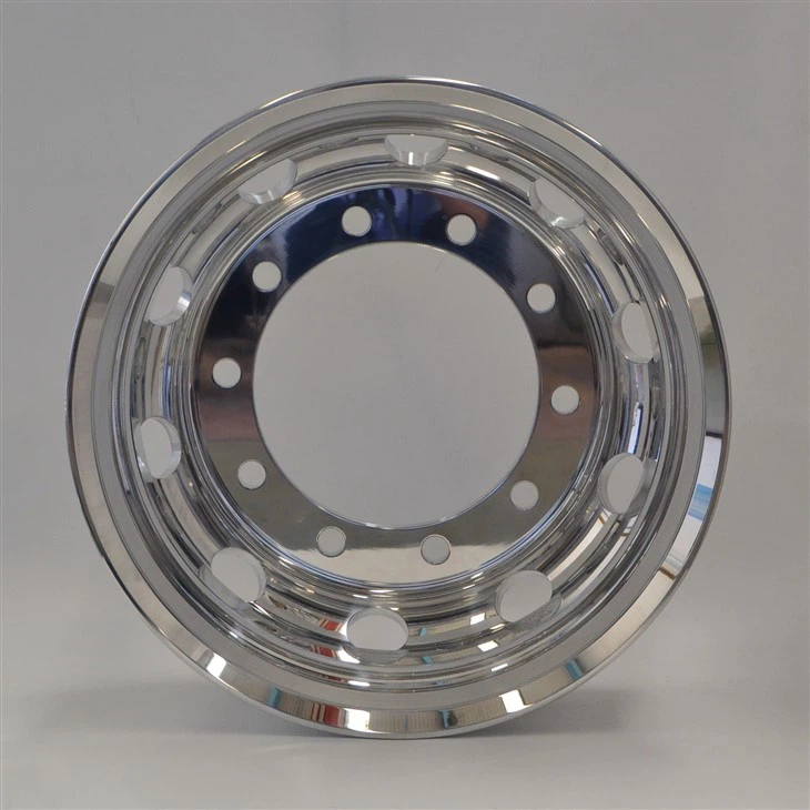 Polished Truck Wheels 22.5x8.25 Forged Aluminum Rim