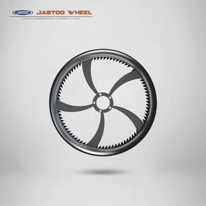 단조 12-30 인치 오토바이 휠 림 부품